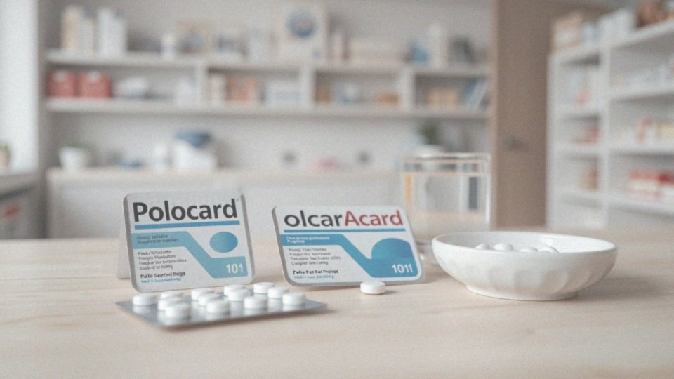 Jakie są składniki aktywne Polocard i Acard?