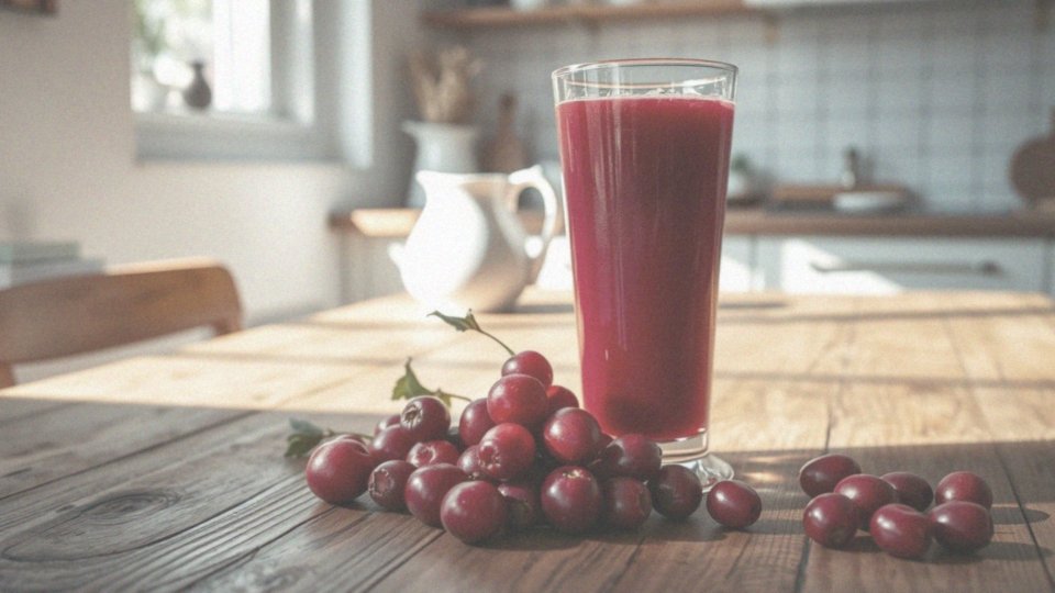 Jak sok z żurawiny zapobiega infekcjom dróg moczowych?