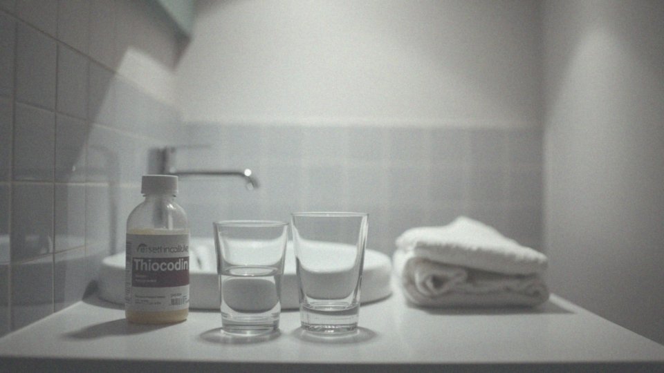 Jakich środków ostrożności należy przestrzegać przy stosowaniu Thiocodinu?