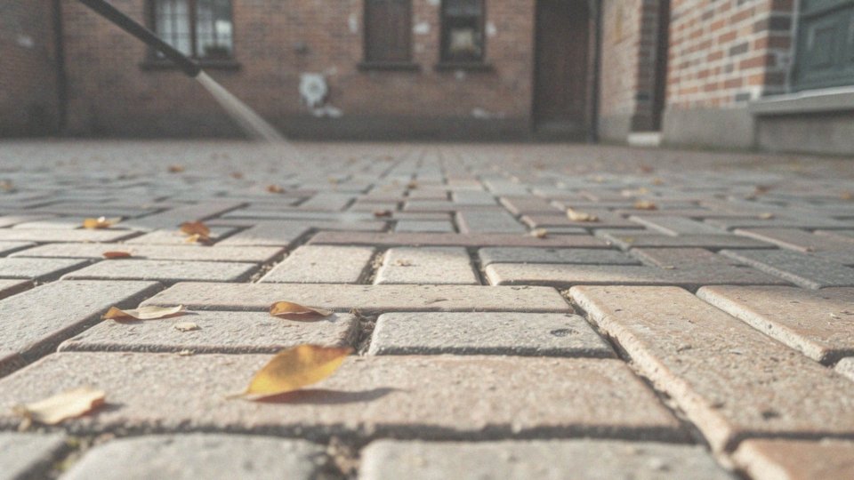 Jakie metody są skuteczne w usuwaniu rdzy i plam po nawozie z kostki brukowej?