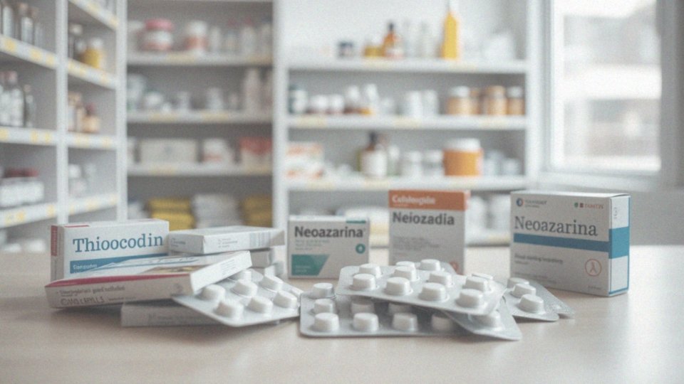 Jakie substancje czynne zawierają Thiocodin i Neoazarina?