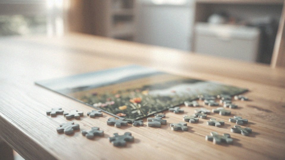 Dlaczego puzzle 100 elementów są korzystne dla osób z demencją?